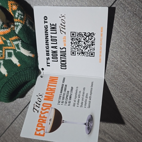 Titos Ugly Bottle Sweater Nwt - Picture 3 of 3